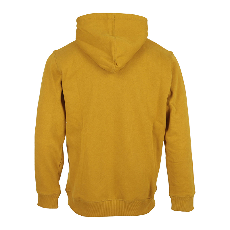 Logo Brush Back Hoodie