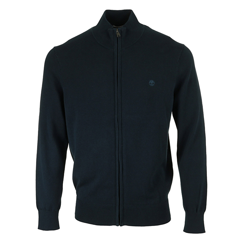 Cotton Yd Full Zip Sweater