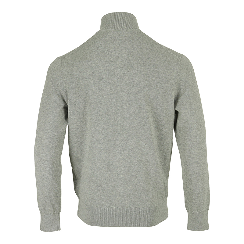 Cotton Yd Full Zip Sweater