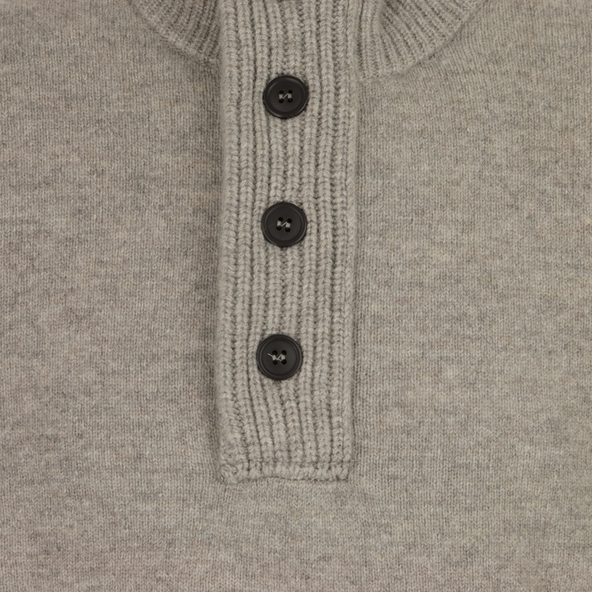 Essential Patch Half Zip Knited Jumper