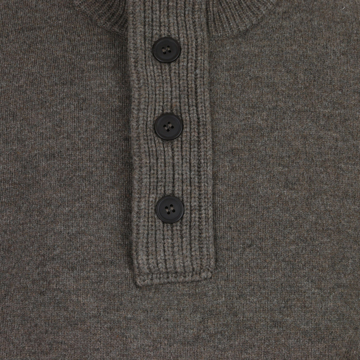 Essential Patch Half Zip Knited Jumper