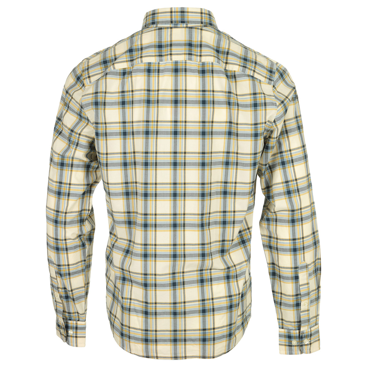 Stretch Poplin Check Shirt Angora Yd