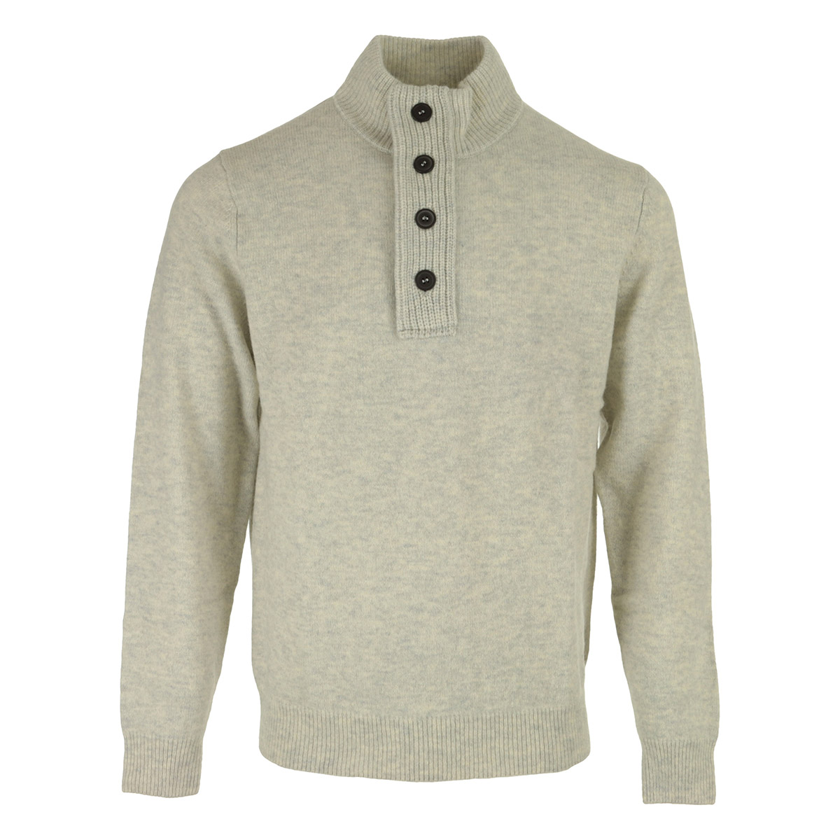 Essential Patch Half Zip Knited Jumper