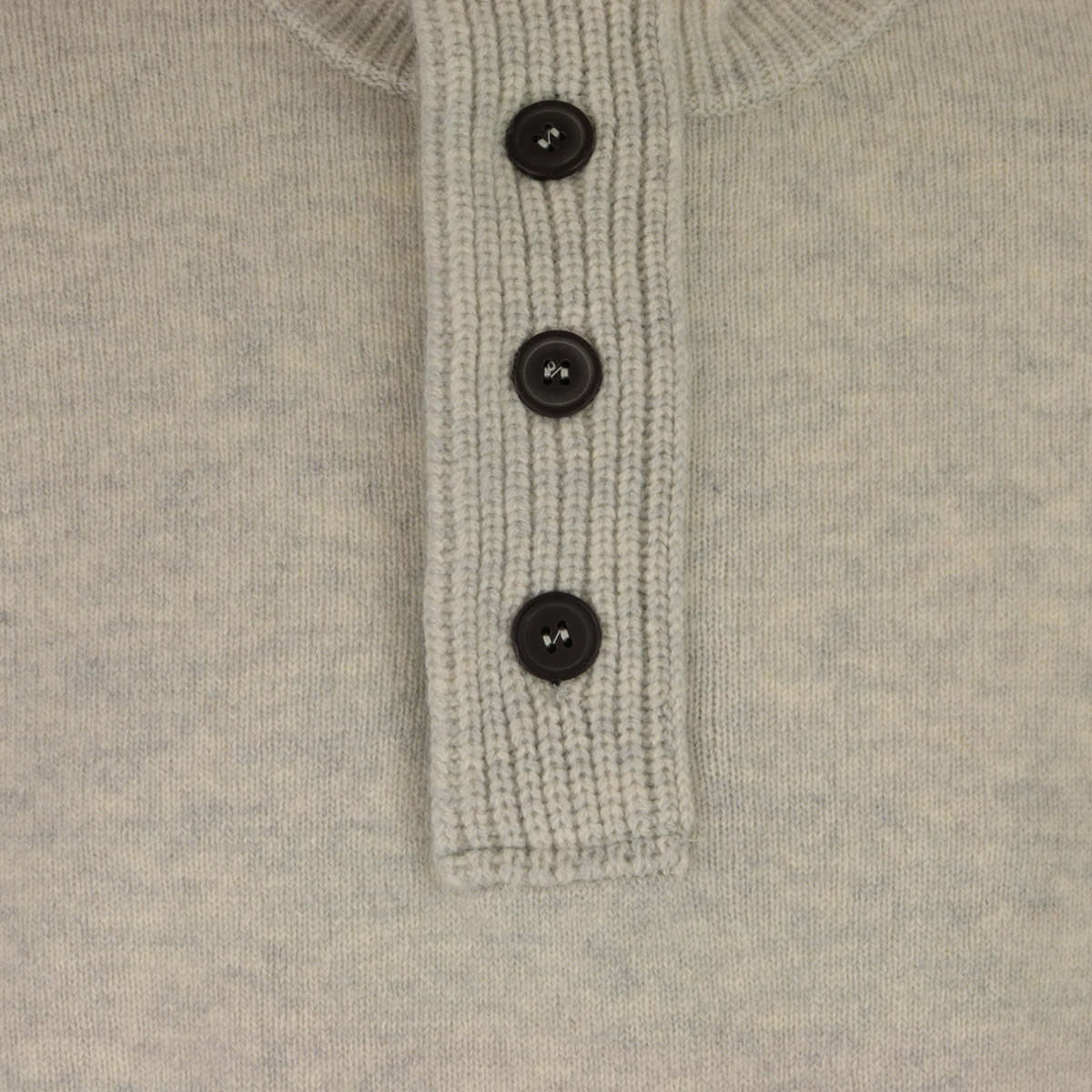 Essential Patch Half Zip Knited Jumper