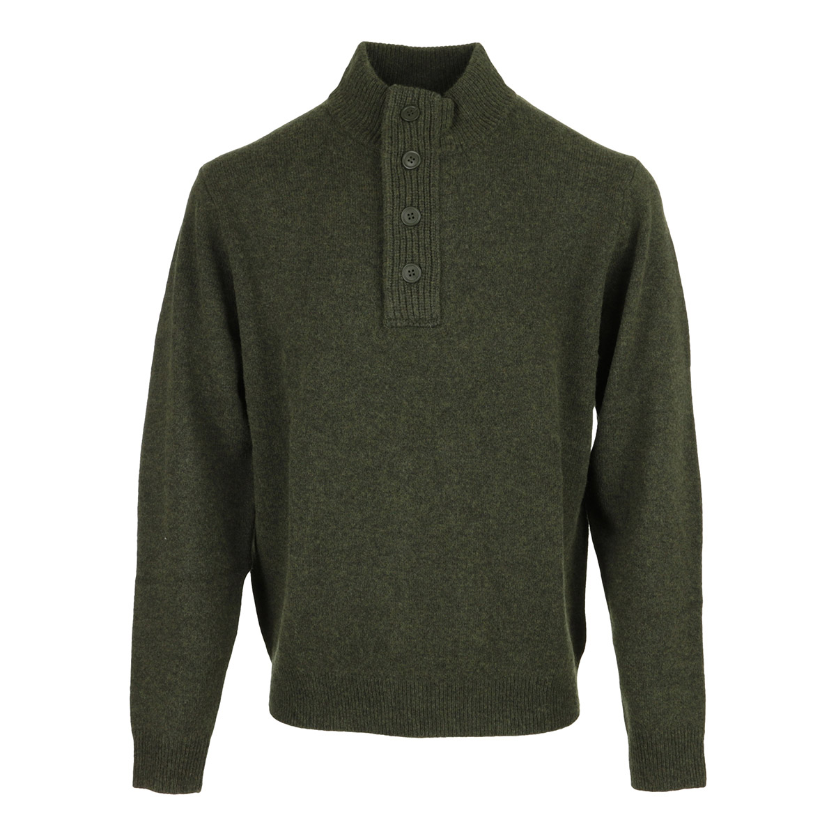 Essential Patch Half Zip Knited Jumper