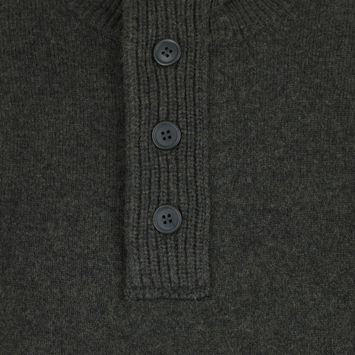 Essential Patch Half Zip Knited Jumper