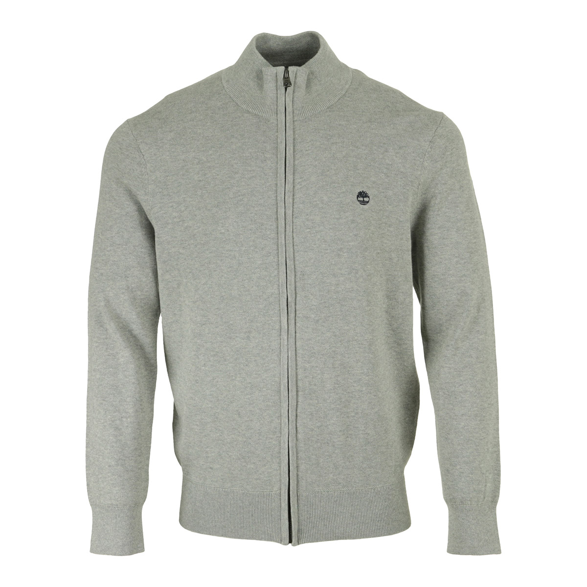 Cotton Yd Full Zip Sweater