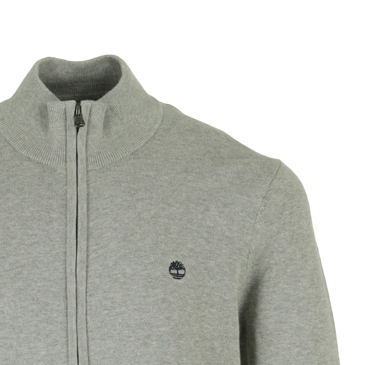 Cotton Yd Full Zip Sweater